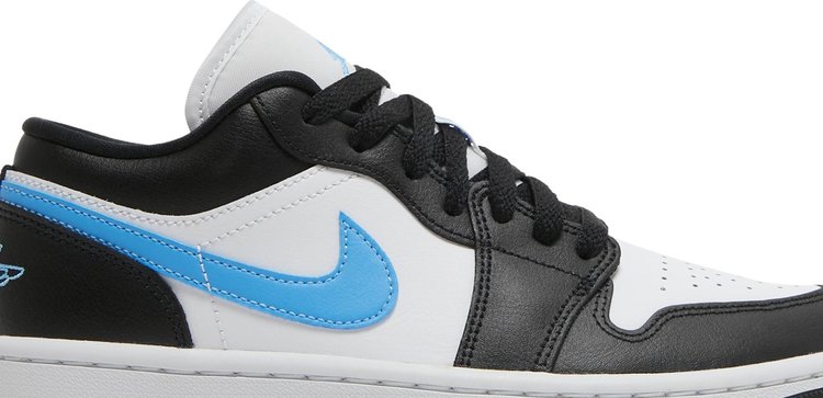 Wmns Air Jordan 1 Low Black University Blue