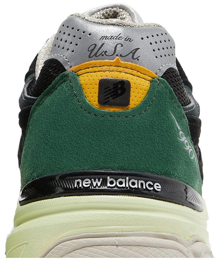 New Balance 990v3 Made In USA Black Green