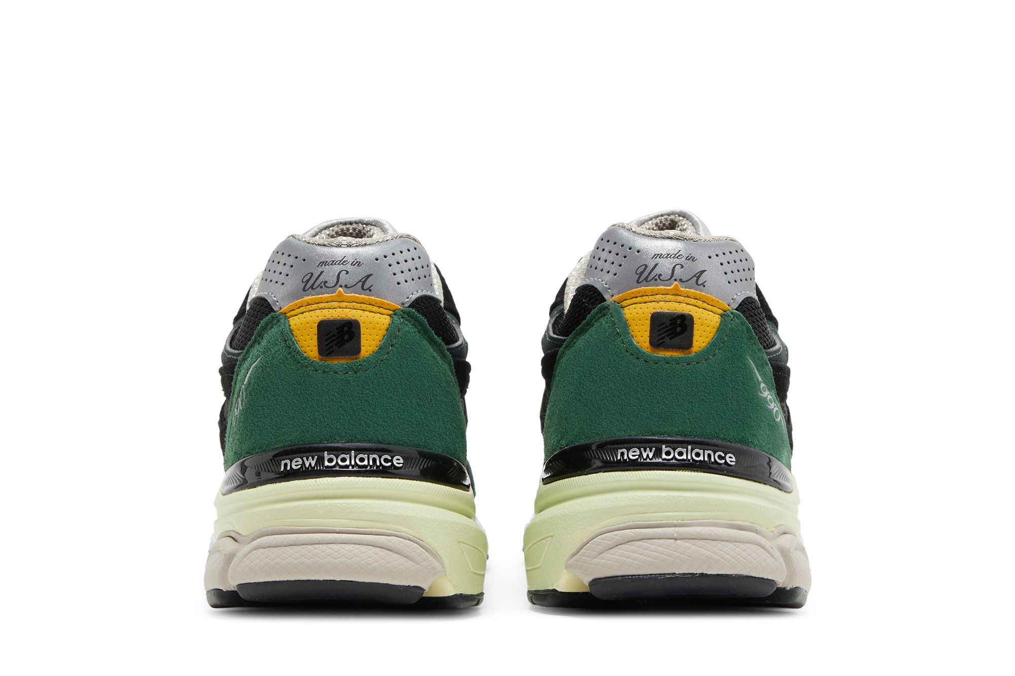 Buy New Balance 990v3 Made In USA 'Black Green' - M990CP3 | GOAT