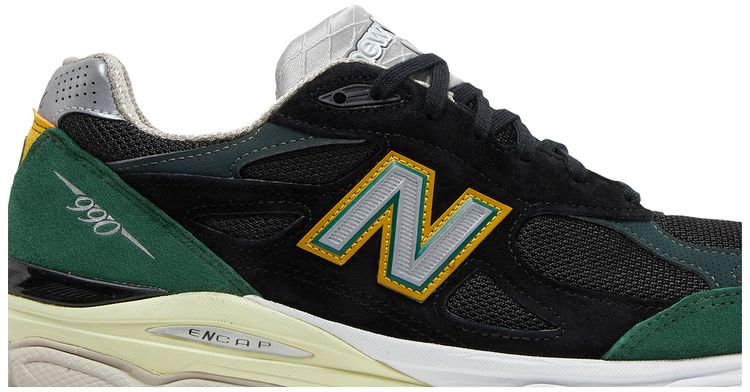 New Balance 990v3 Made In USA Black Green
