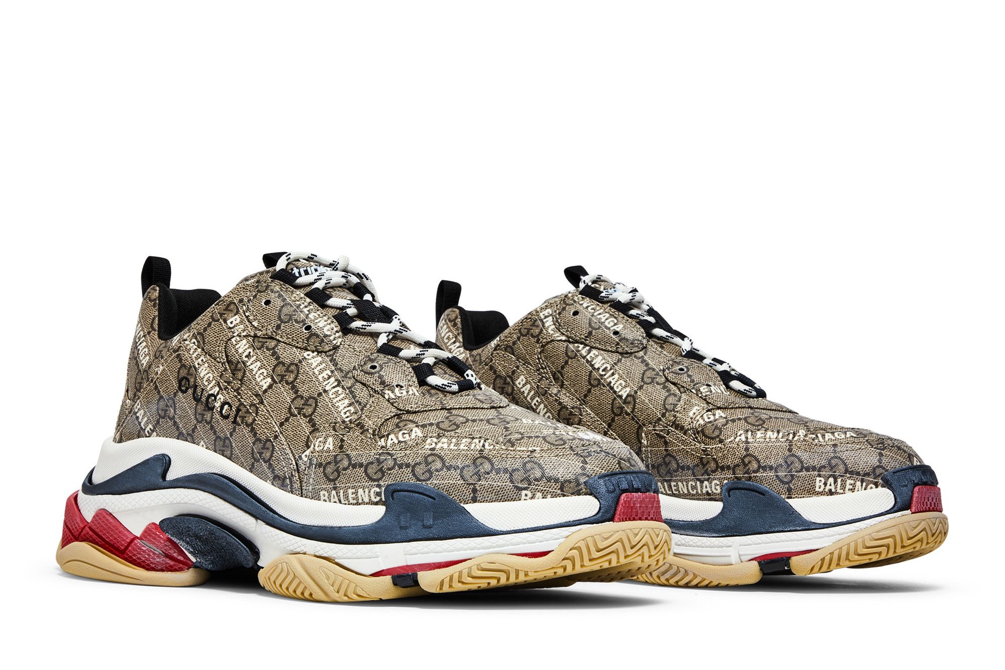 Buy Gucci x Balenciaga Triple S Sneaker The Hacker Project 681066 ULZ10 9795 GOAT AU