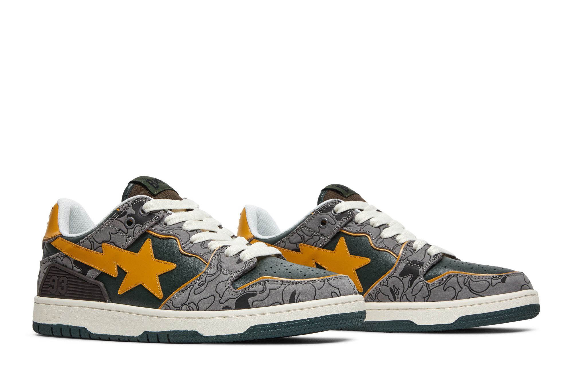 Buy Sk8 Sta Low 'Green Camo' - 1H80191007 GRN | GOAT