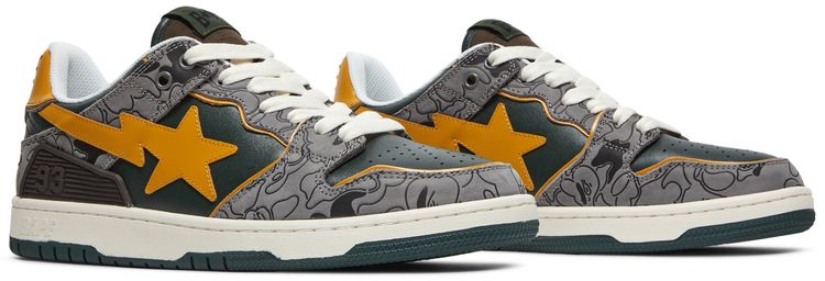 BAPE Sk8 Sta Low Green Camo