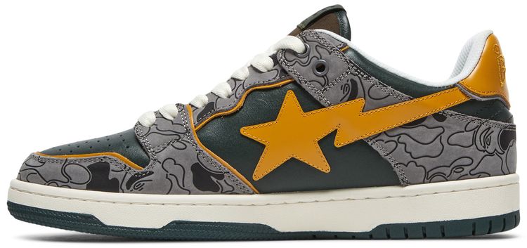 BAPE Sk8 Sta Low Green Camo