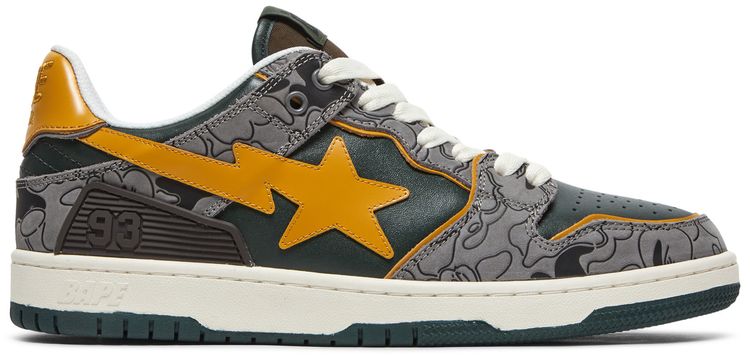 BAPE Sk8 Sta Low Green Camo