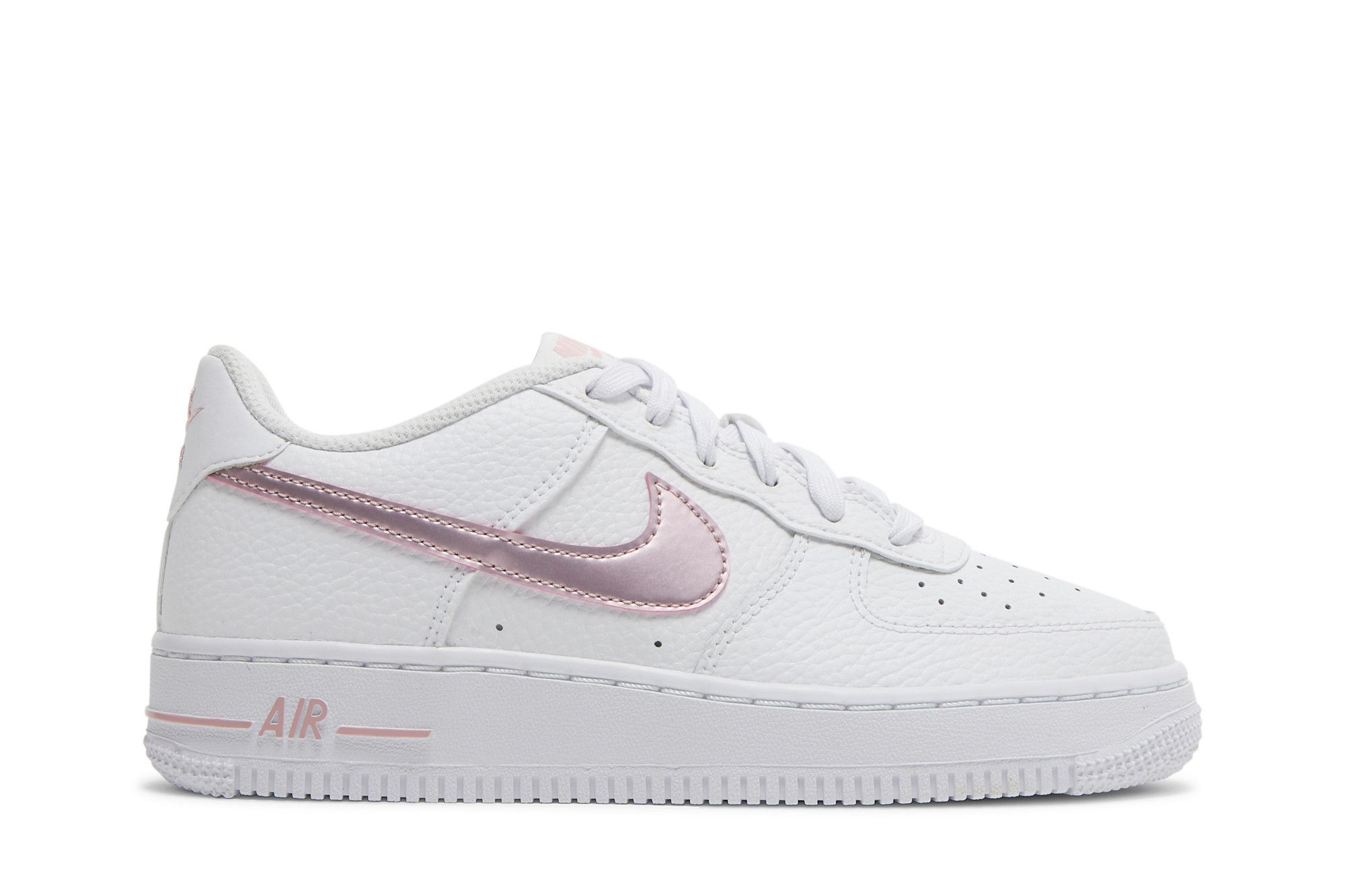 White pink 2025 air force 1
