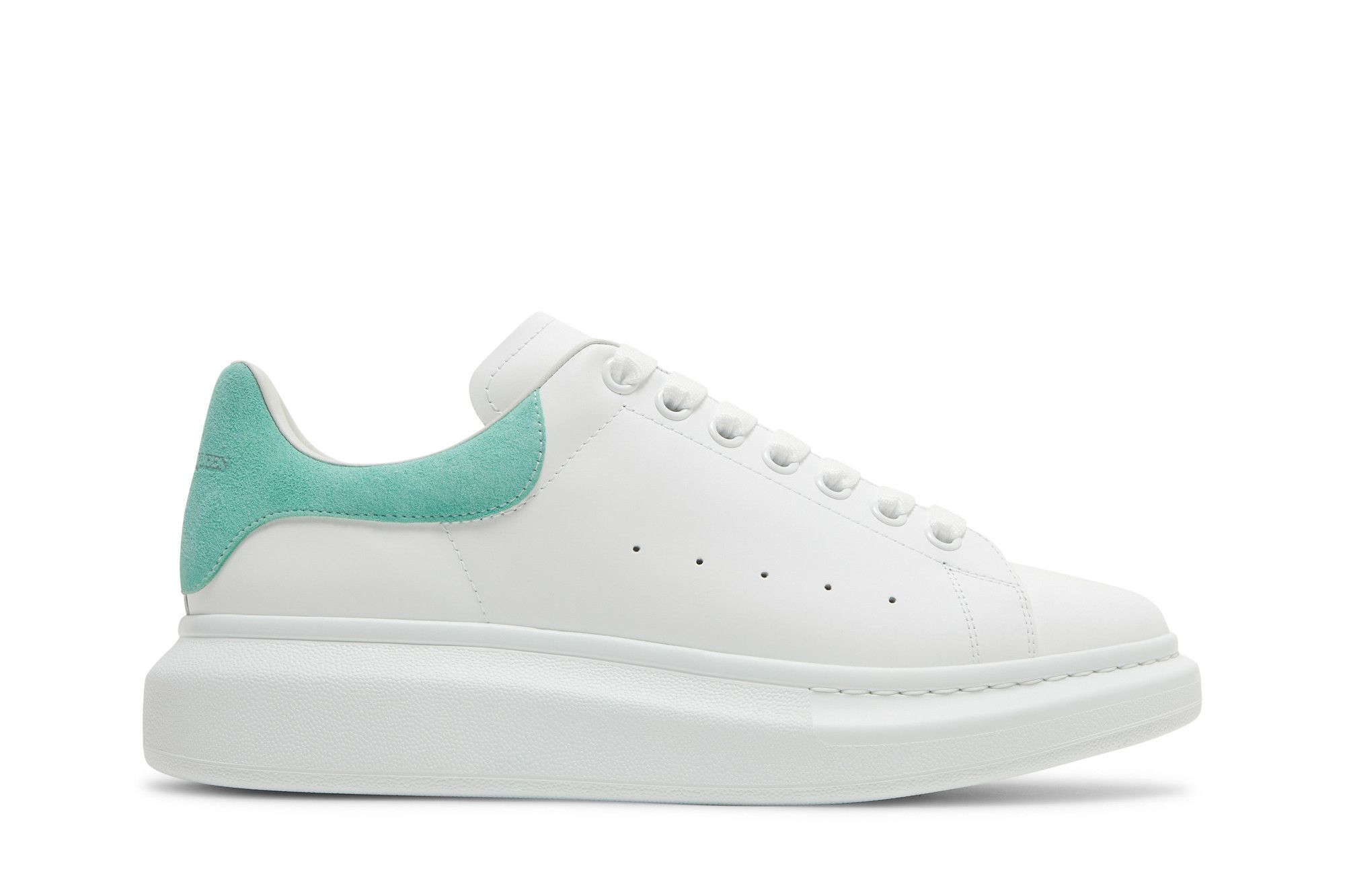 Alexander McQueen Oversized Sneaker White Teal