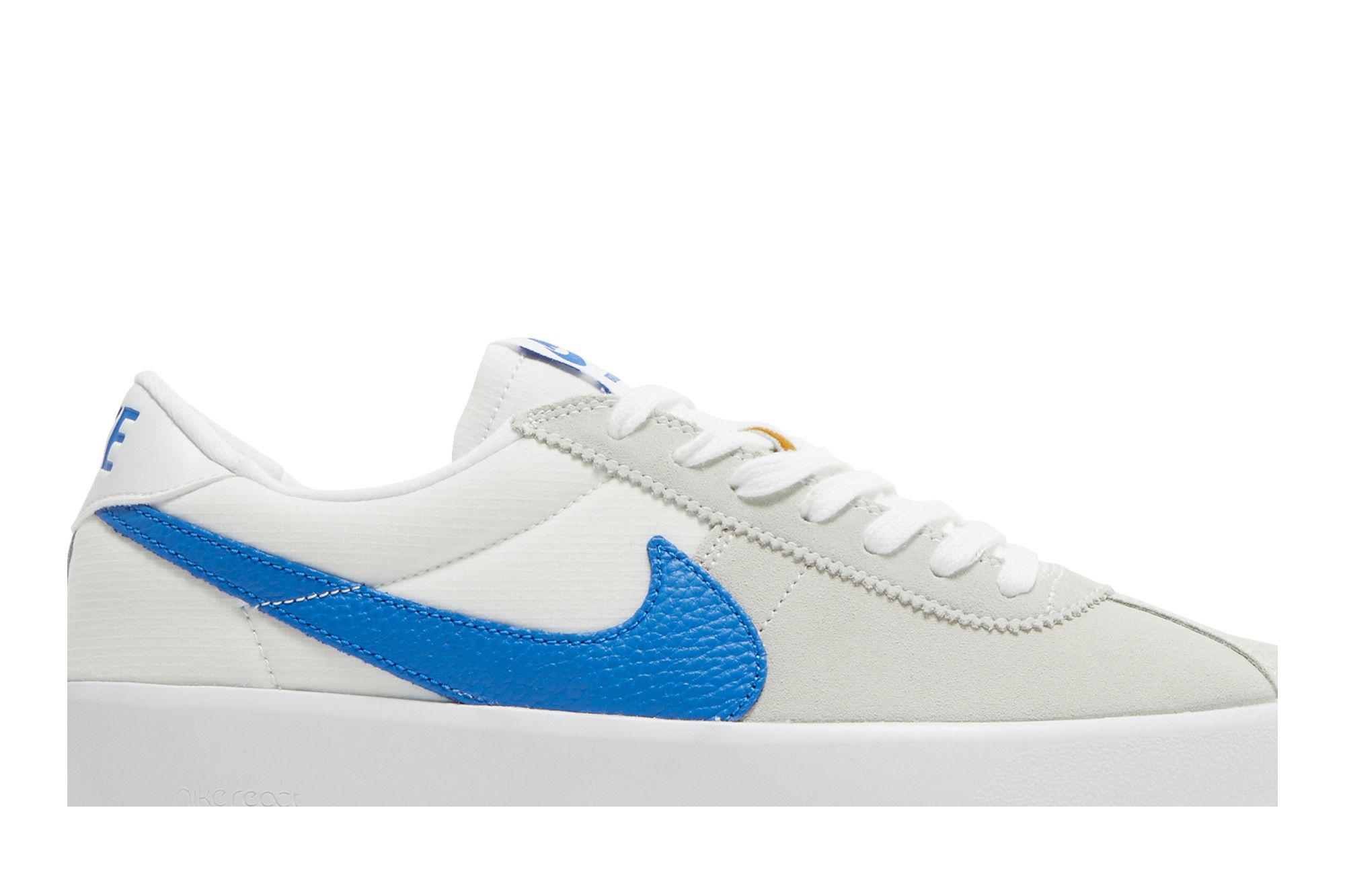 Buy Nike Bruin React SB 'Summit White Signal Blue' - CJ1661 100 | GOAT