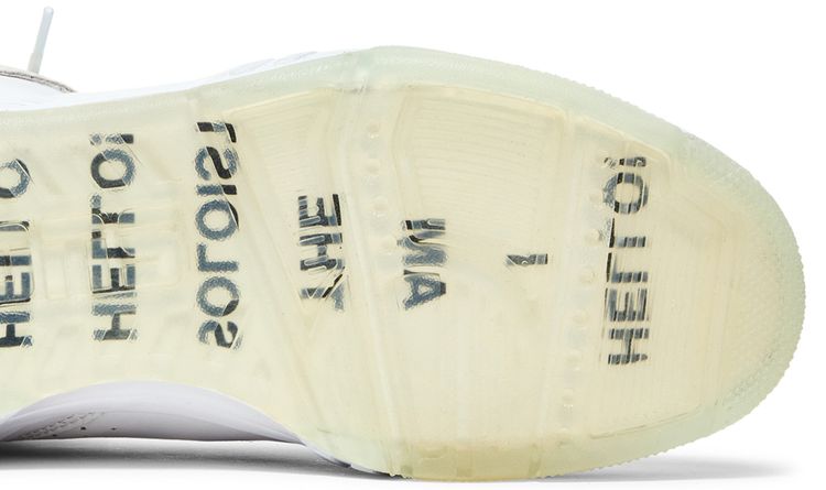 TheSoloist x Converse ERX 260 Hi White Ivory