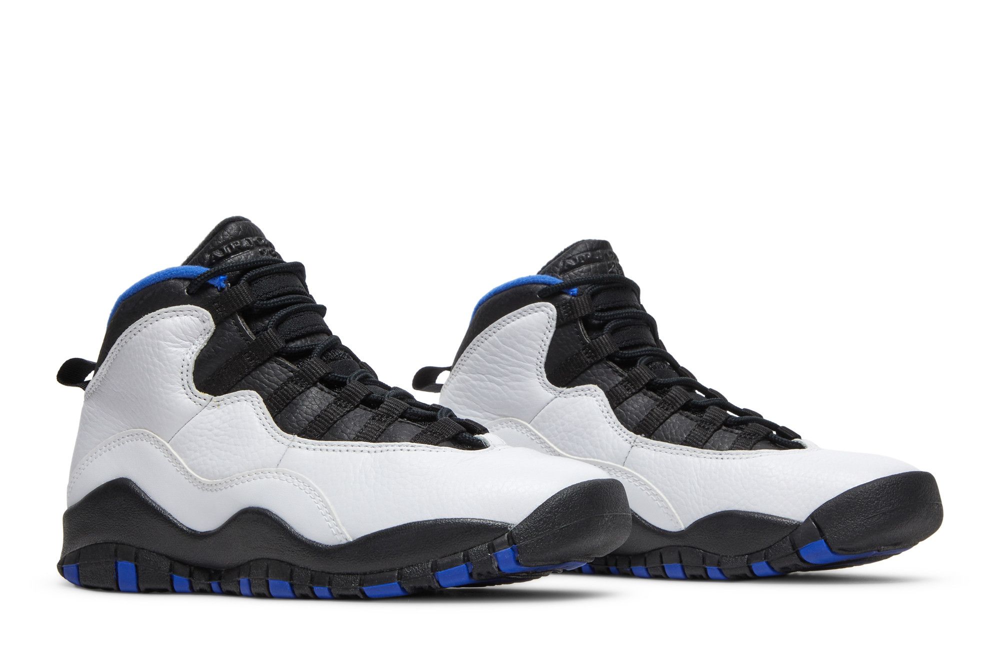 Blue jordan 10's shop