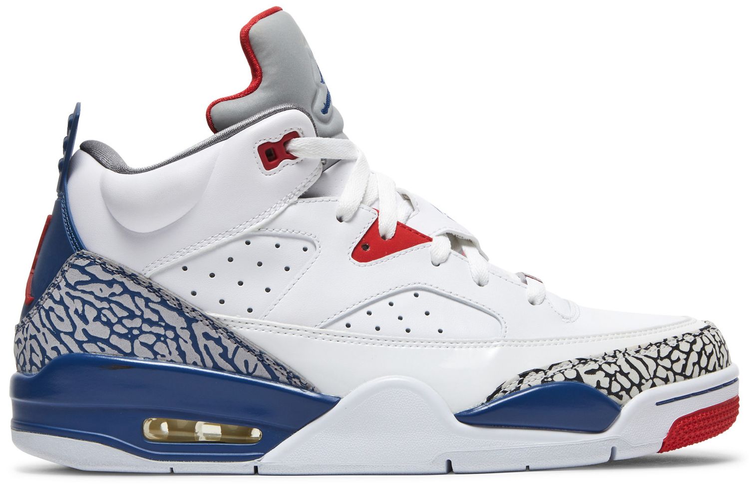 son of mars jordans blue and yellow