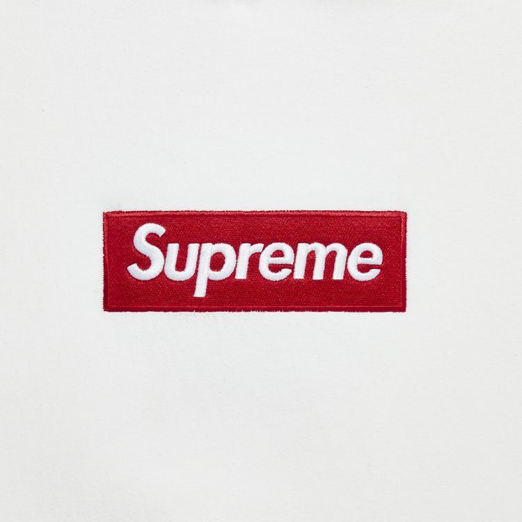 Supreme Box Logo Hooded Sweatshirt White