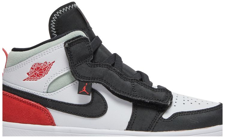 Air Jordan 1 Mid ALT PS Red Black Toe