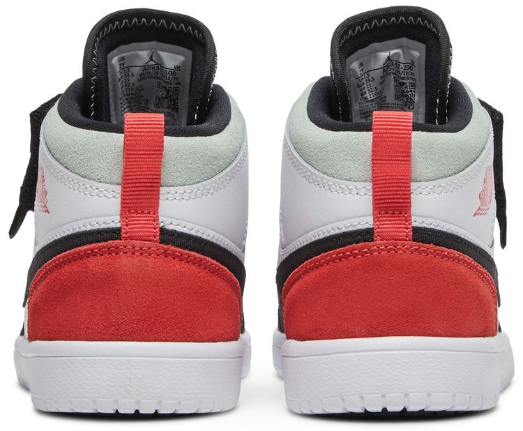 Air Jordan 1 Mid ALT PS Red Black Toe