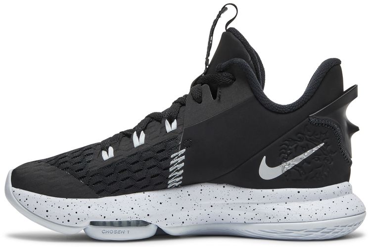 Nike LeBron Witness 5 Black Metallic Silver
