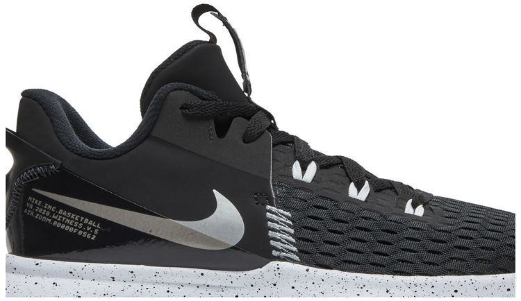 Nike LeBron Witness 5 Black Metallic Silver