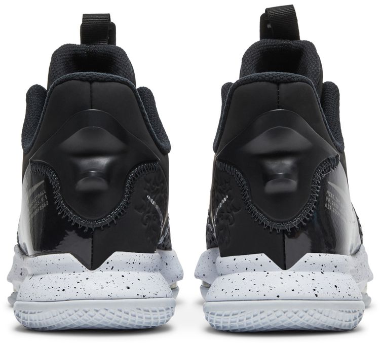 Nike LeBron Witness 5 Black Metallic Silver