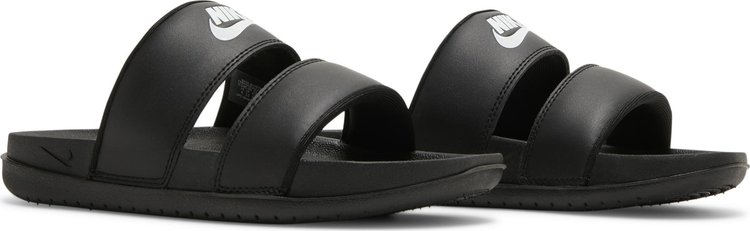 Wmns Offcourt Duo Slide Black White