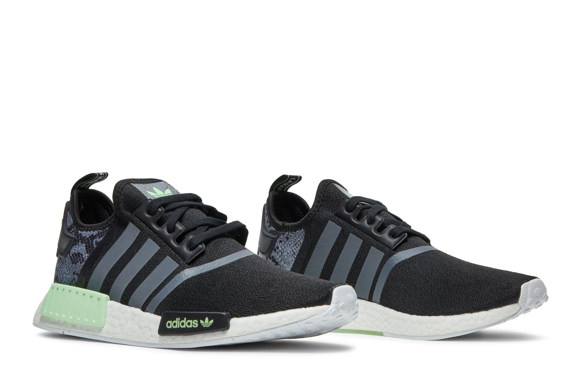 Black snakeskin nmd sales
