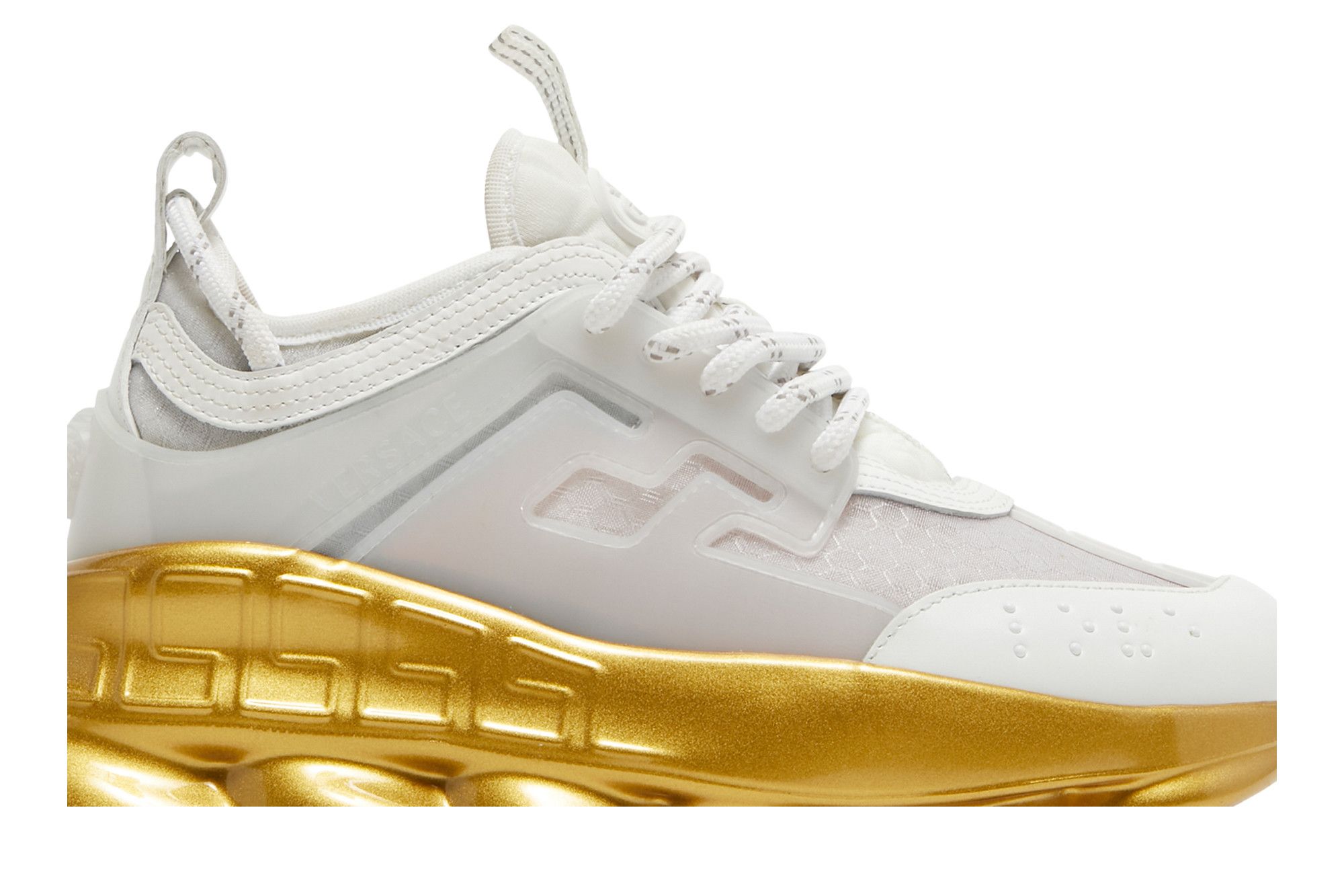 Buy Versace Wmns Chain Reaction White Gold DSR705G D9TCG D01O GOAT