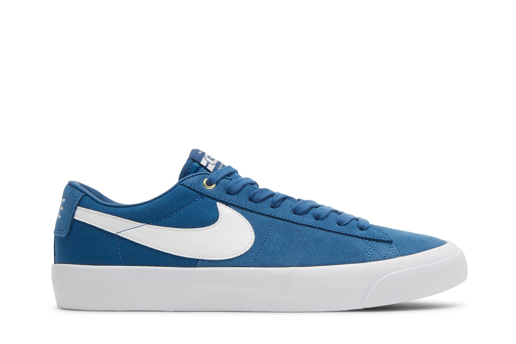 Nike sb blazer low blue sales