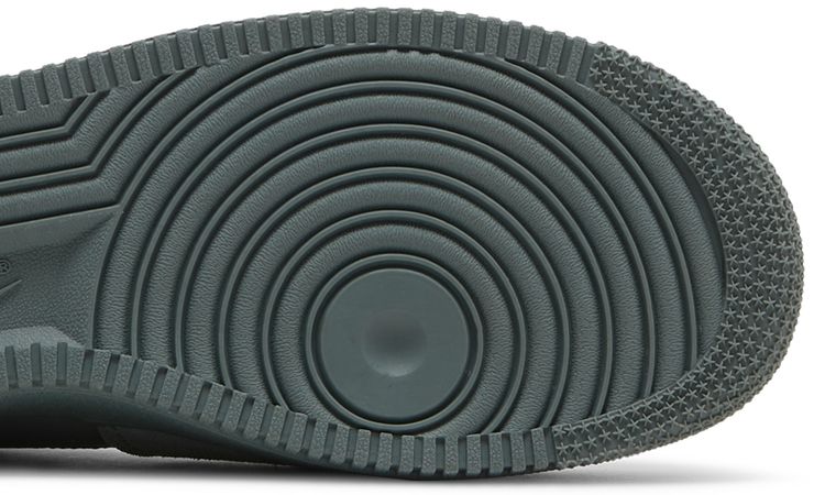 Nike Air Force 1 Low Cut Out Swoosh   Grey