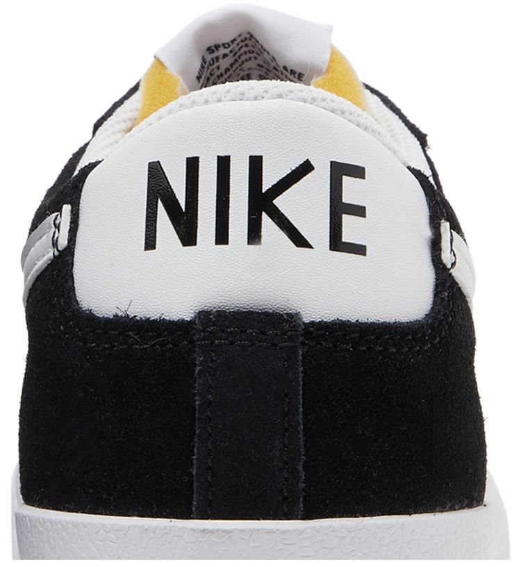 Nike Blazer Low 77 Suede Black White