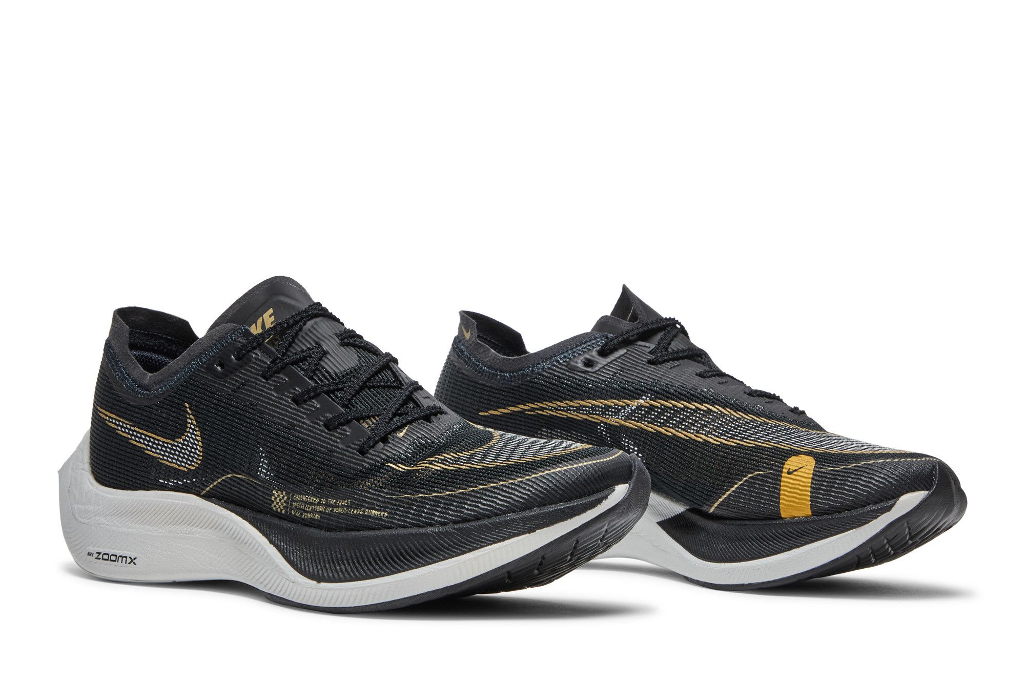 Buy Nike ZoomX Vaporfly NEXT% 2 'Black Metallic Gold Coin