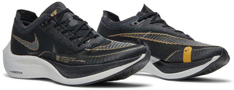 Nike ZoomX Vaporfly NEXT 2 Black Metallic Gold Coin