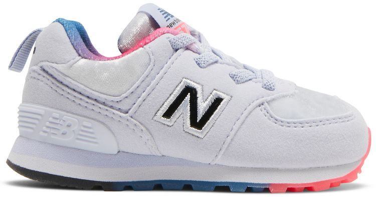 New Balance 574 Toddler Silent Grey White