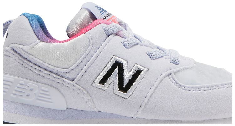 New Balance 574 Toddler Silent Grey White