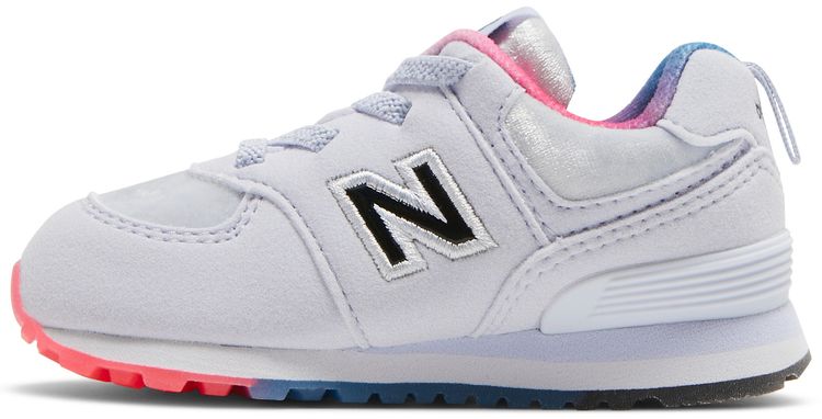 New Balance 574 Toddler Silent Grey White