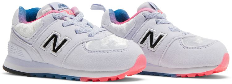 New Balance 574 Toddler Silent Grey White