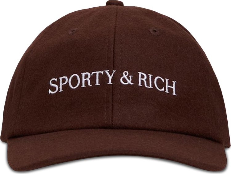 Sporty & Rich California Hat 'Chocolate'