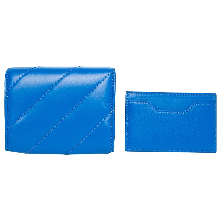 Off White Jackhammer Two Piece Card Holder Blue
