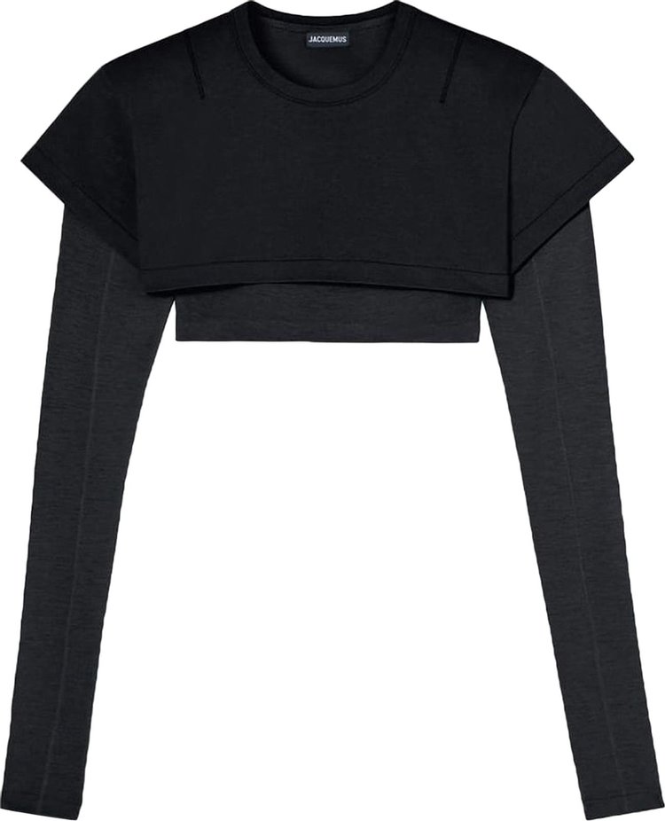 Jacquemus Le Double T-Shirt 'Black'