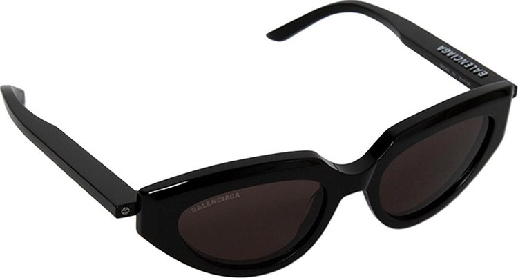 Balenciaga Inverted Cat Eye Sunglasses Black