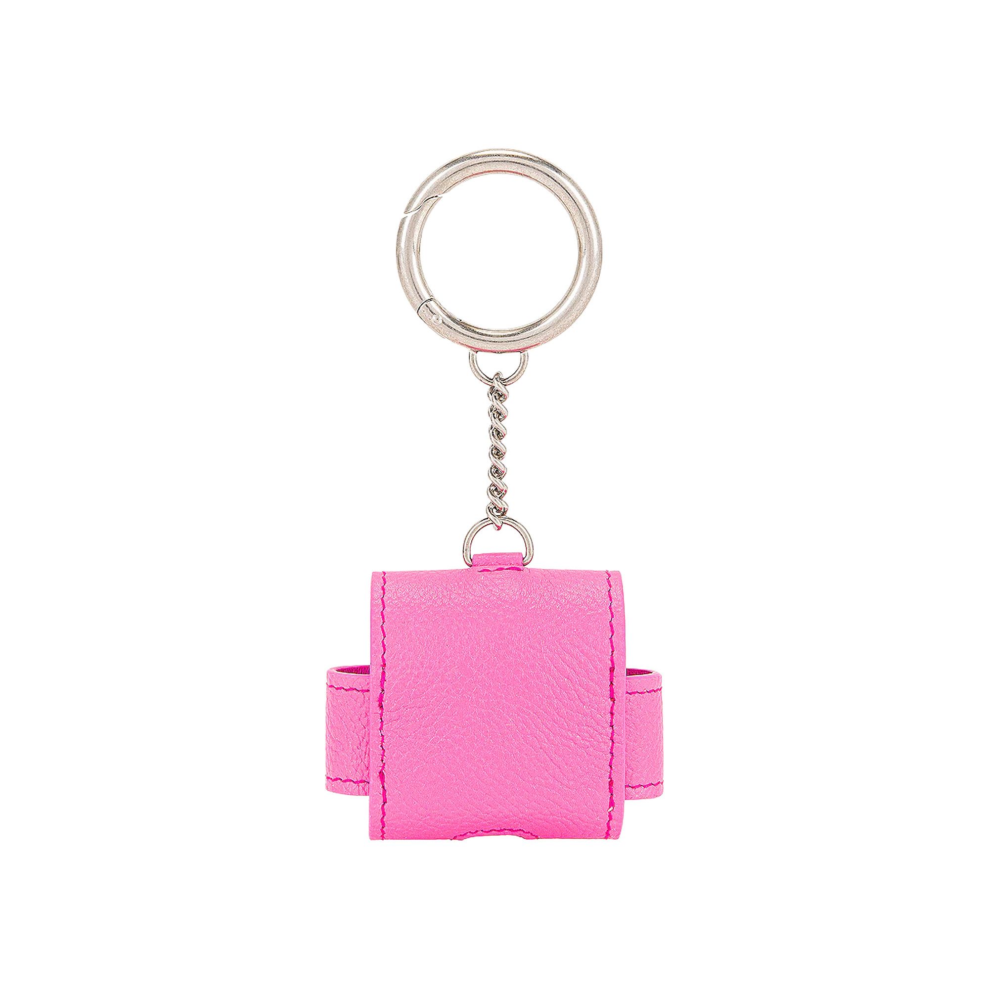 Buy Balenciaga Cash Airpod Pro Holder 'Neon Pink/Black' - 655679
