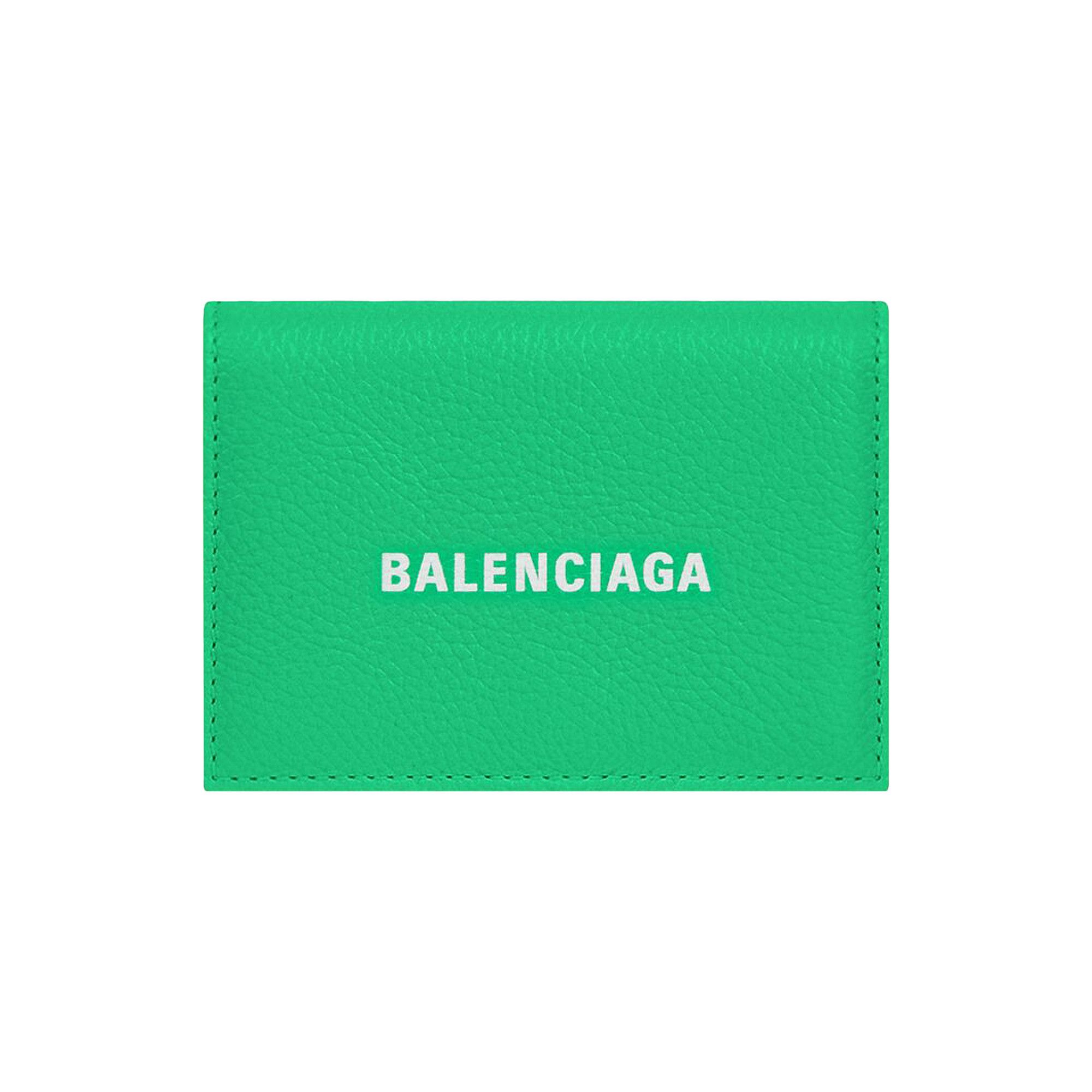 Balenciaga green wallet top