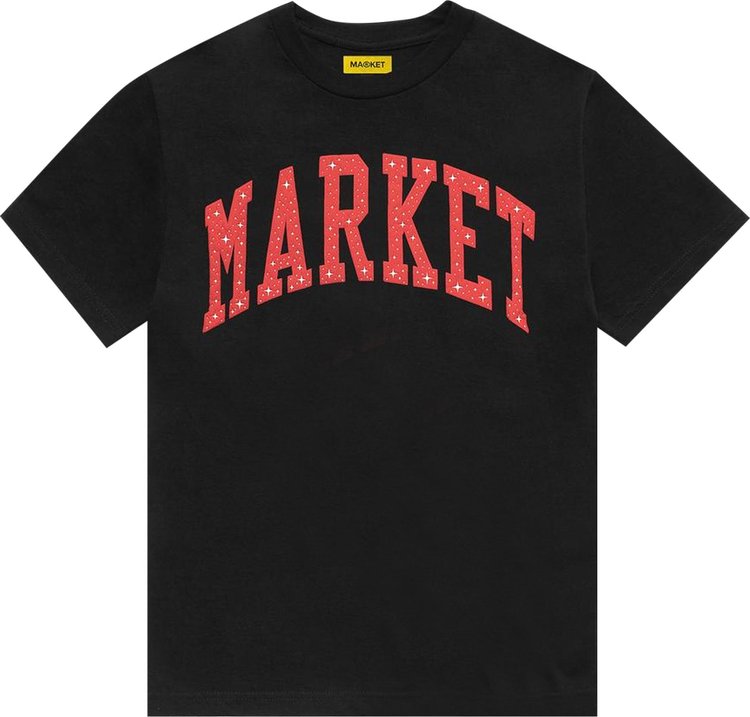 Market Arc Puff Tee 'Black'
