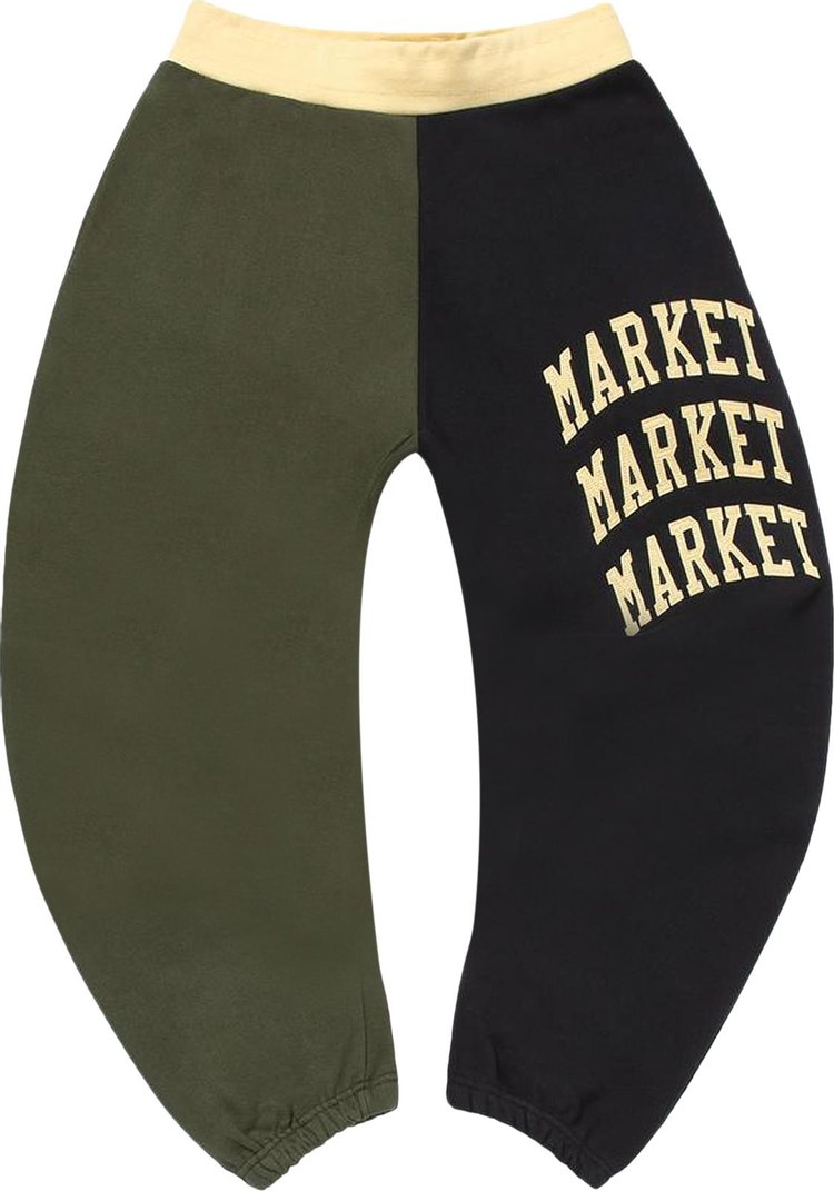 Market Colorblcok Sweatpants 'Black/Grey'