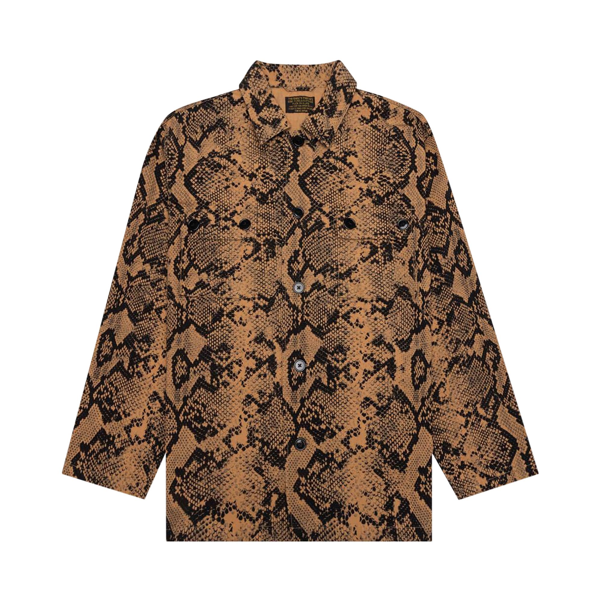 WACKOMARIA PYTHON ARMY SHIRT ワコマリア　パイソン WACKO MARIA（ワコマリア） - PYTHON ARMY SHIRT（ TYPE-1