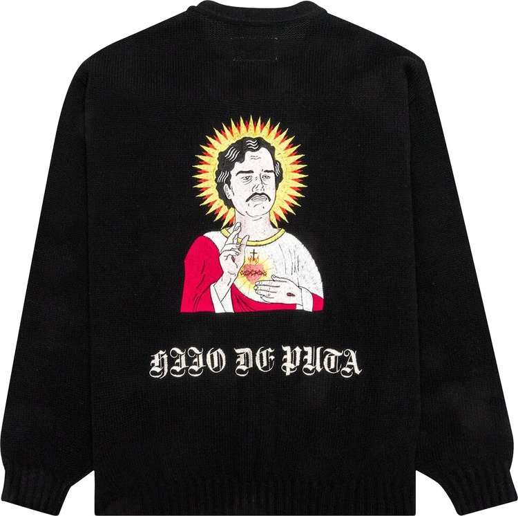 Wacko Maria Classic Cardigan Type 2 Black