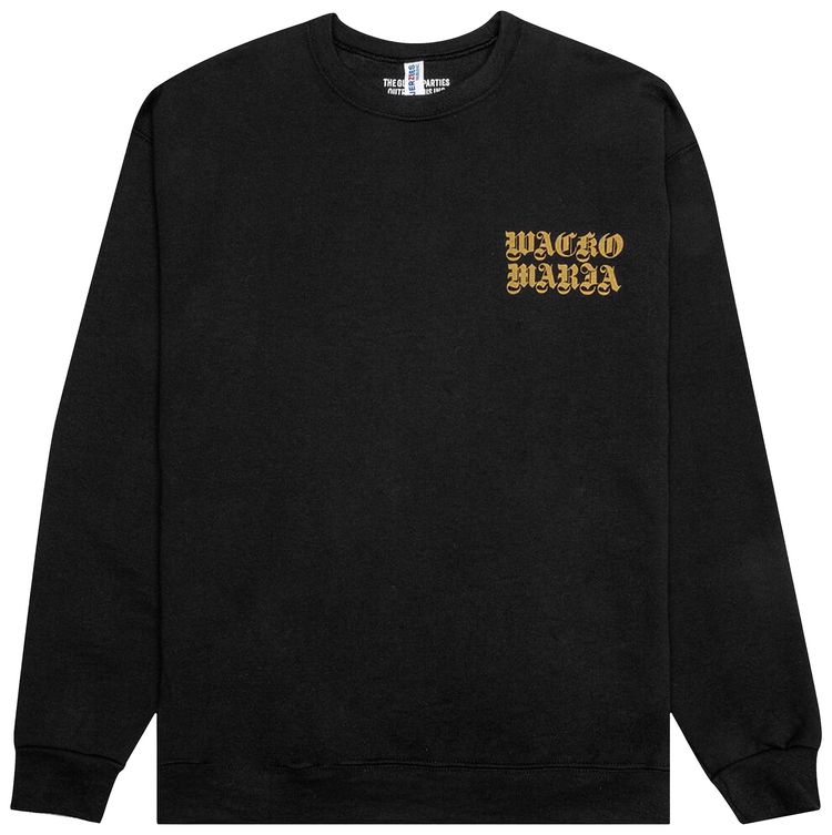 Wacko Maria Crewneck Sweatshirt Type 1 Black