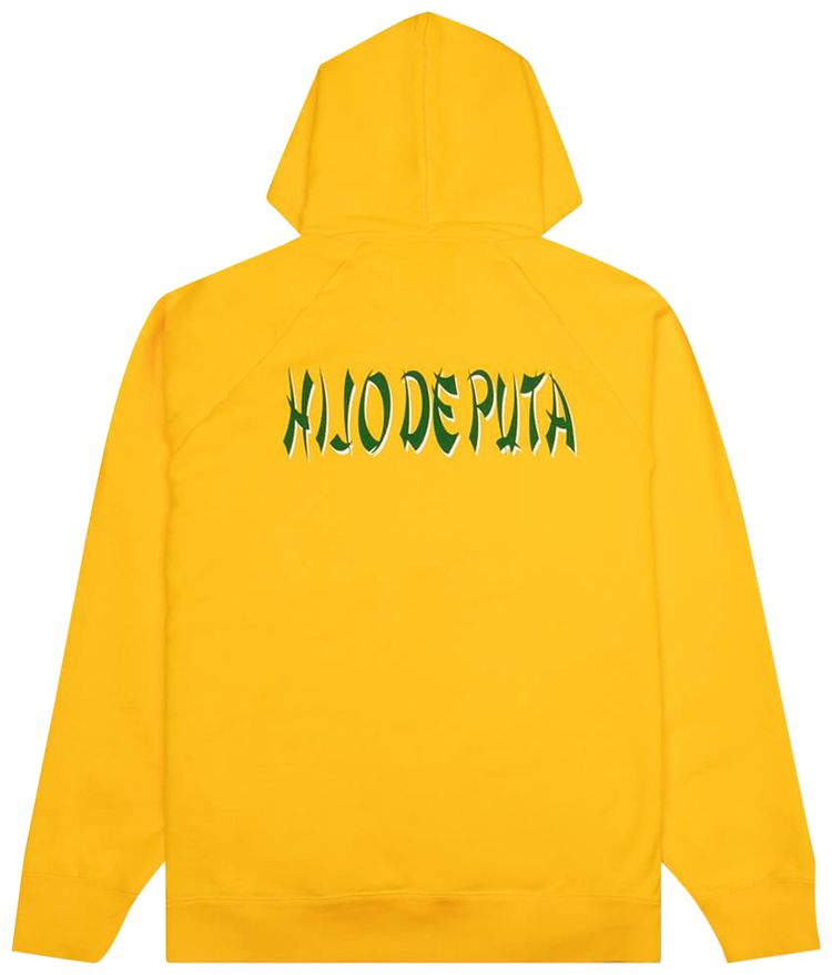 Wacko Maria Washed Heavyweight Pullover Sweatshirt Type 4 Yellow
