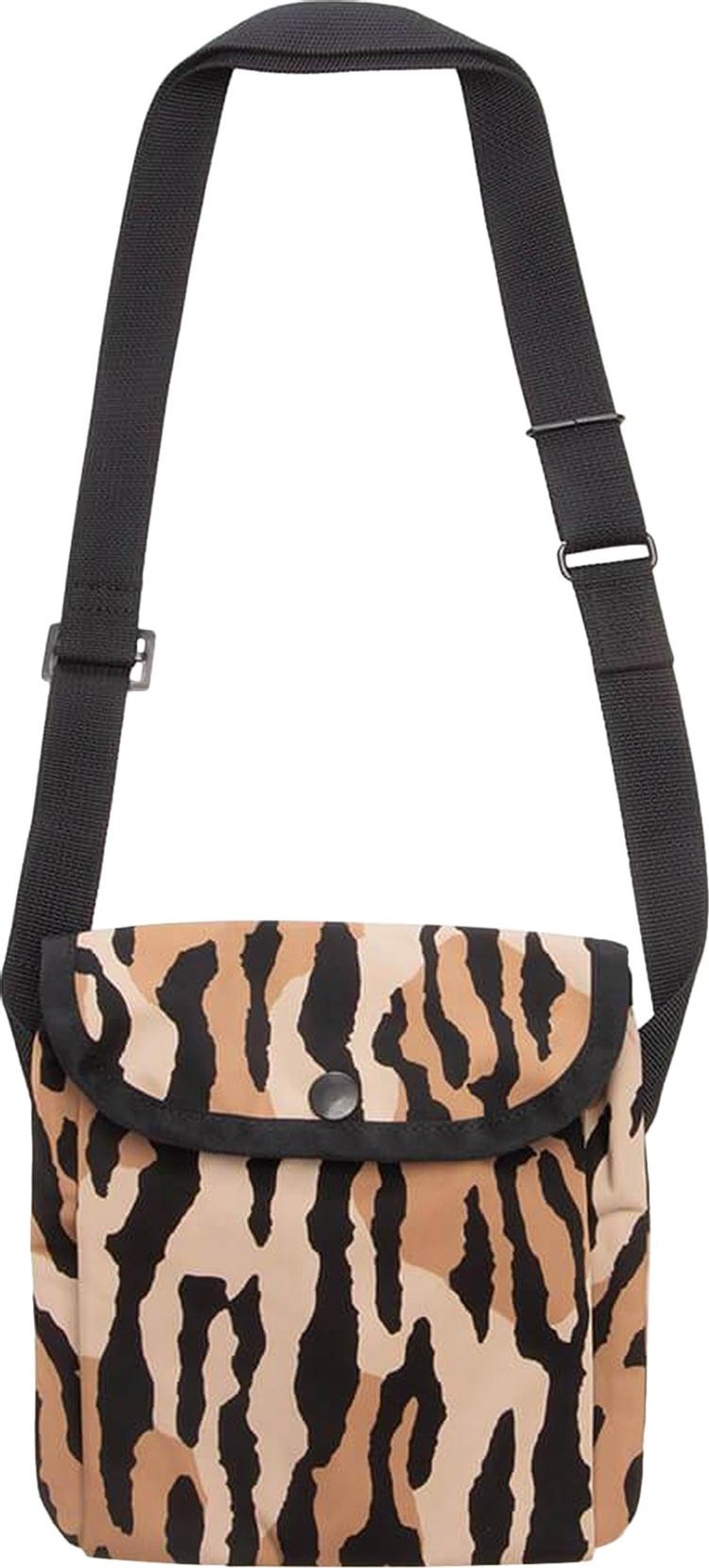 Wacko Maria Leopard Shoulder Bag Beige