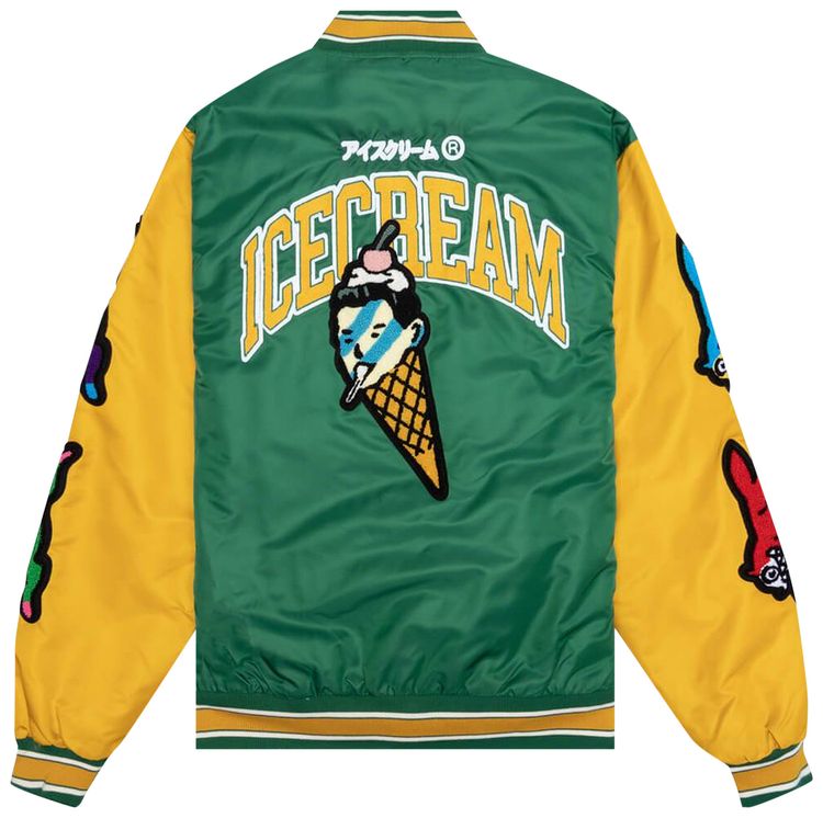 Icecream Rashomon Jacket Evergreen