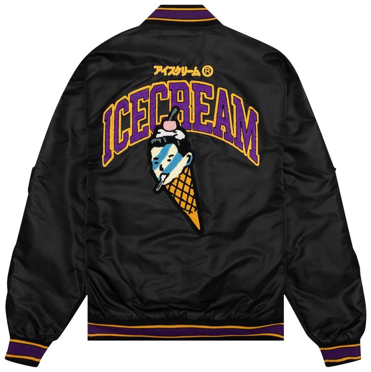 Icecream Rashomon Jacket Black