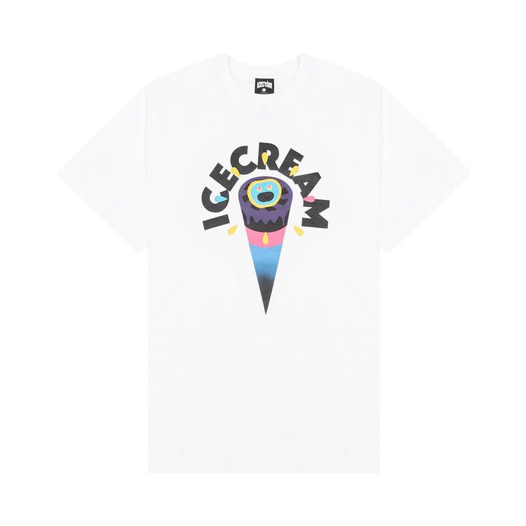 Icecream Nostalgia Short Sleeve Tee White
