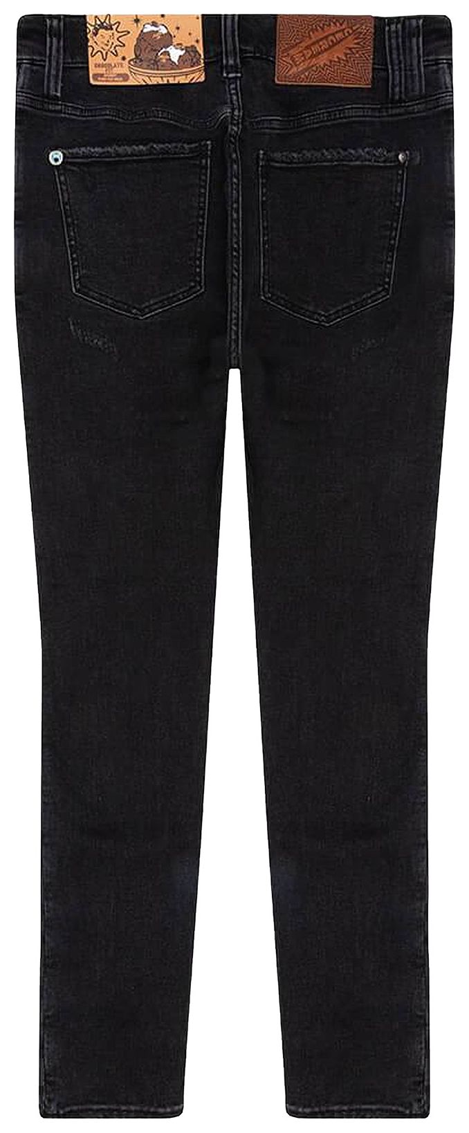 Icecream Chocolate Dog Jean Black Jean